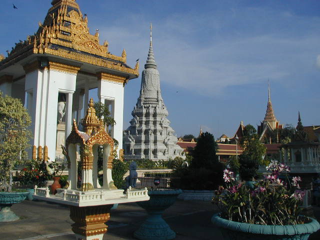 silver pagoda in Phnom Penh