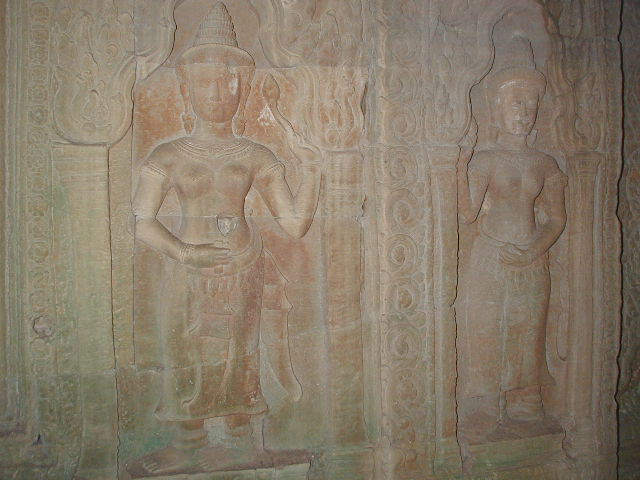 preah khan carvings