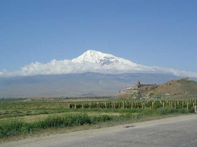 ararat from khor virap