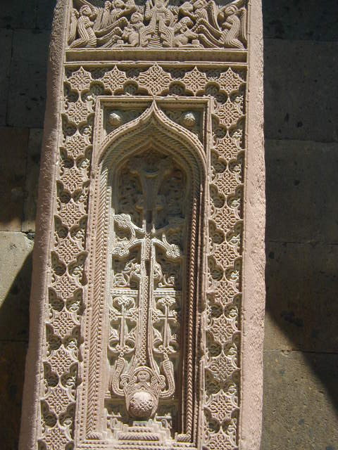 khachkar at echmiadzin