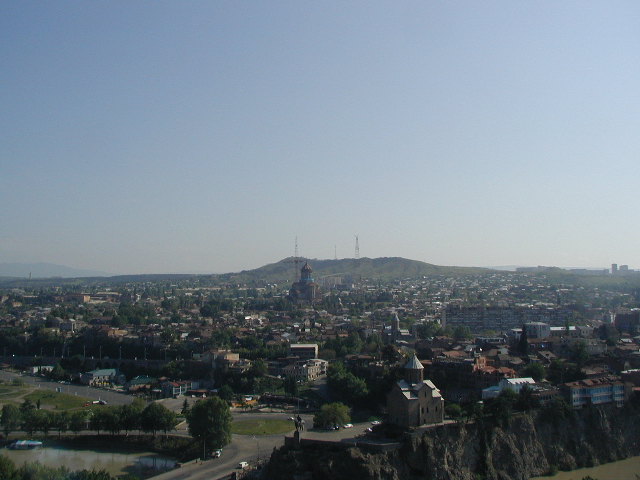 panorama of tbilisi
