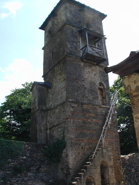 watchtower at ubisi monastery