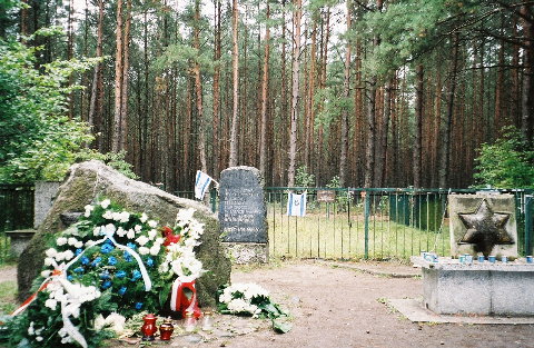 mass grave near tykocin