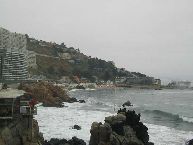 ocean at vina del mar