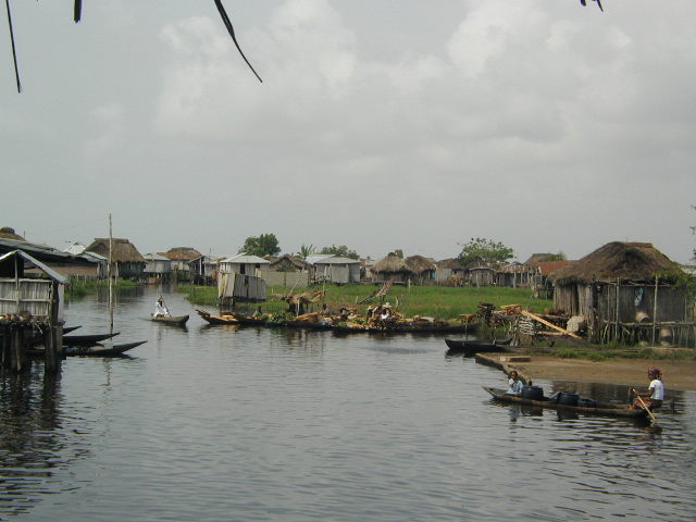 Ganvie stilt village